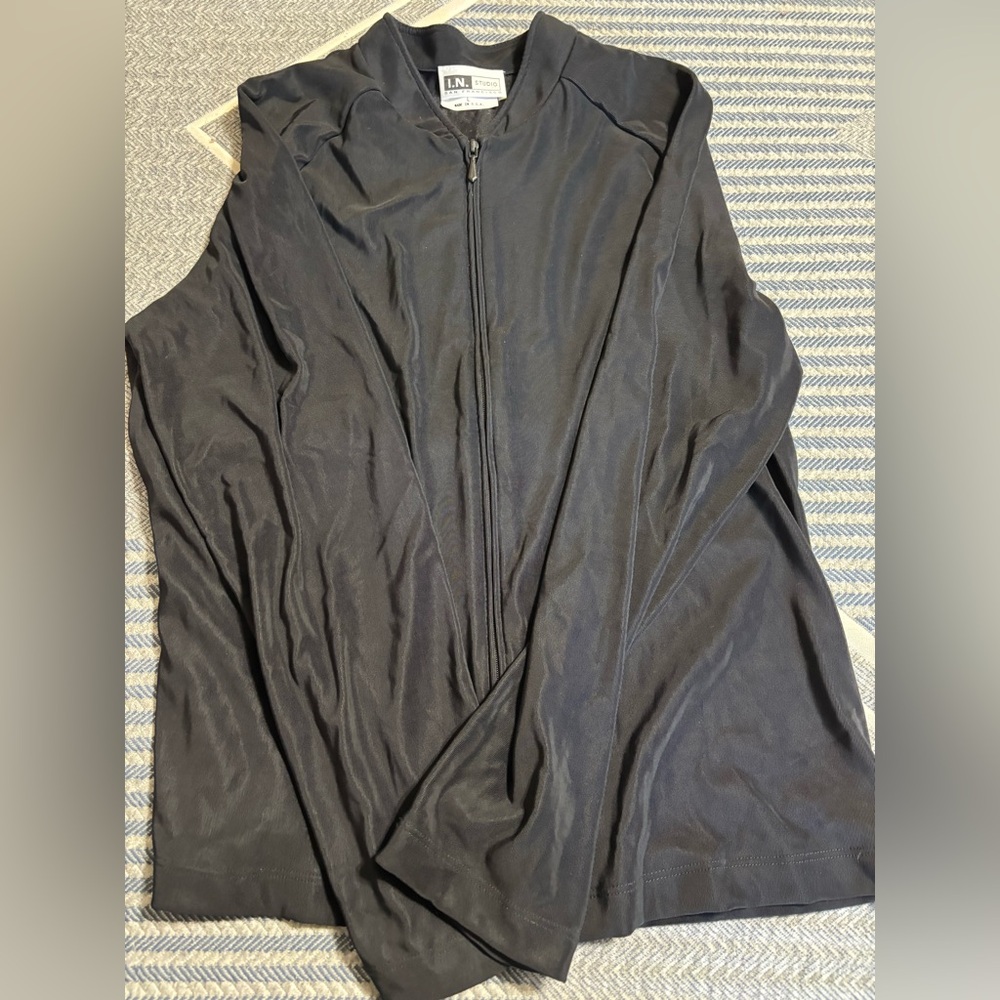 Black Activewear Sweater